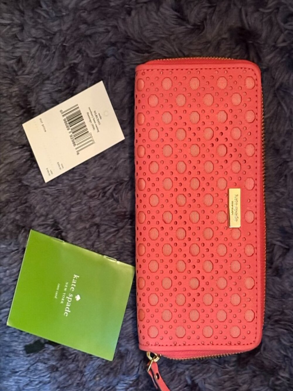 Kate Spade Newbury Lane Casing Neda Wallet (Flamingo Pink)